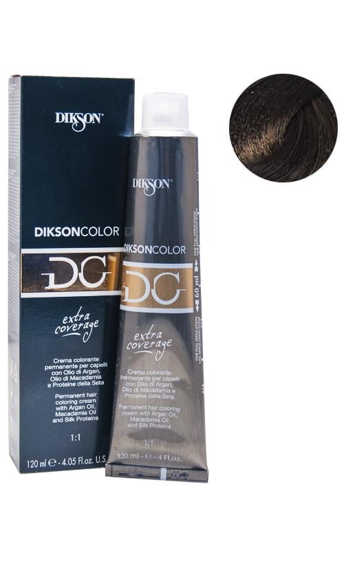 Фарба для волосся Dikson Professional Hair Colouring Cream 4,00 Світло-коричневий (7942)