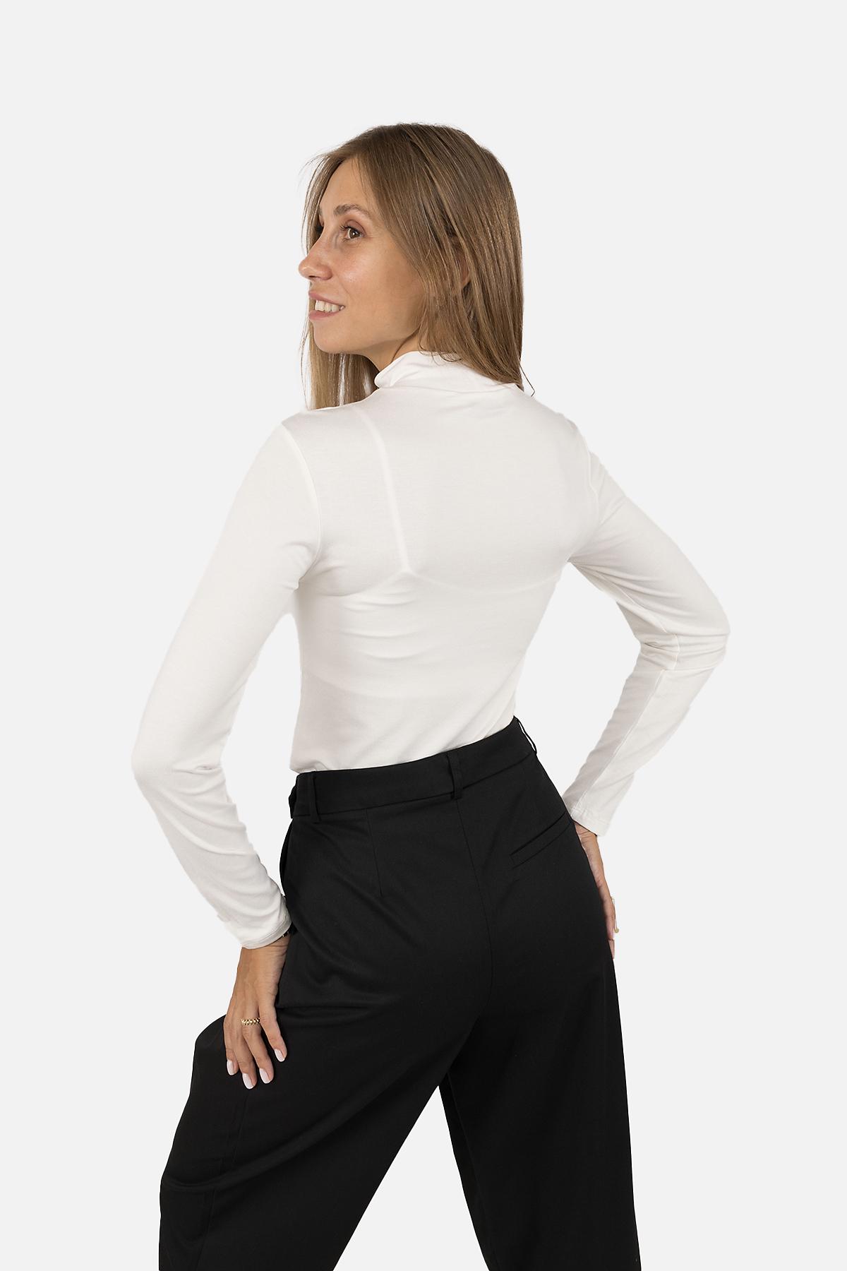 Джемпер жіночий з довгим рукавом ЦБ-00256716 р. 46 Молочний (SKT001011161) - фото 3 Джемпер жіночий з довгим рукавом ЦБ-00256716 р. 46 Молочний (SKT001011161) - фото 3