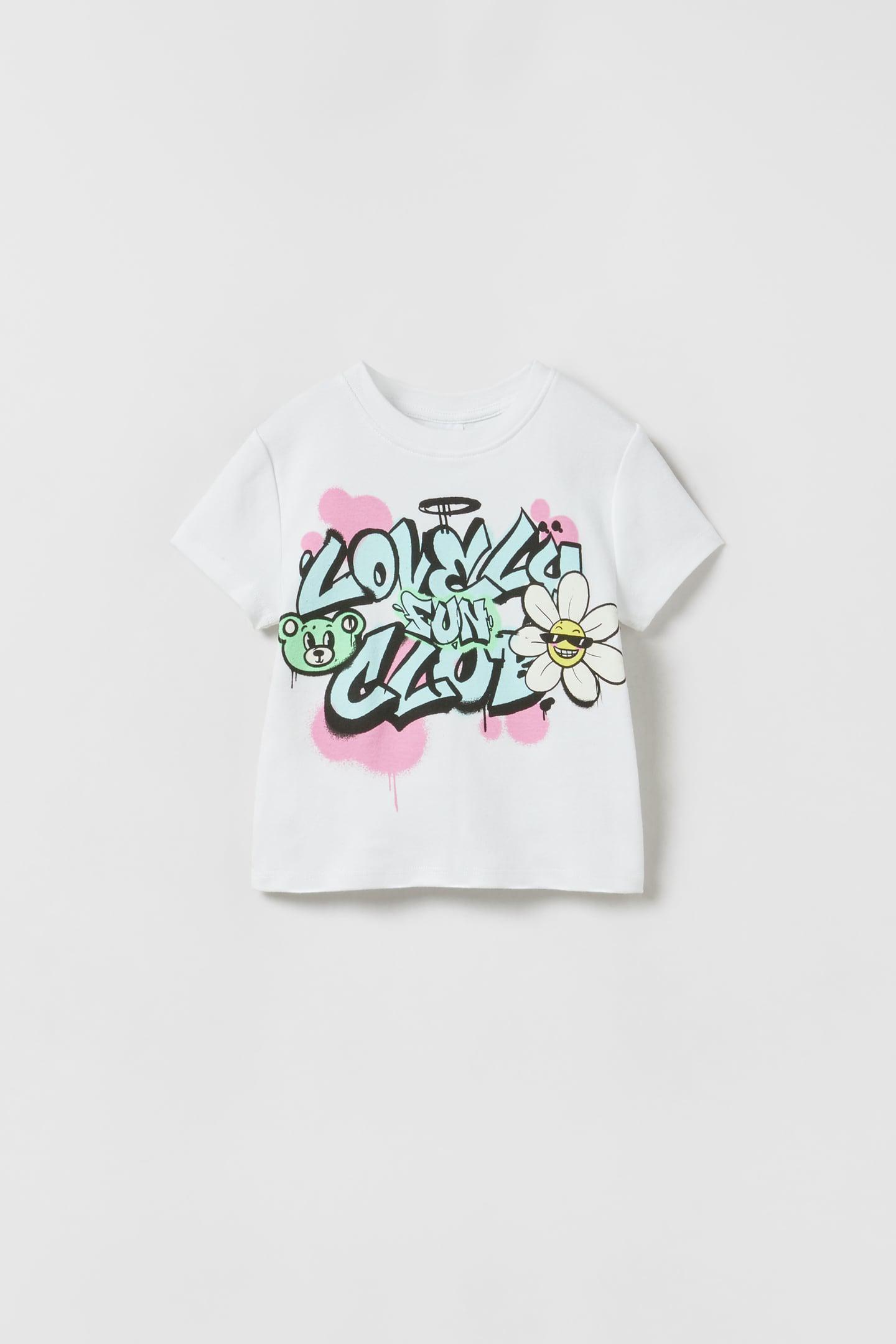 Футболка для девочки Zara 152 см Белый (5431620250)