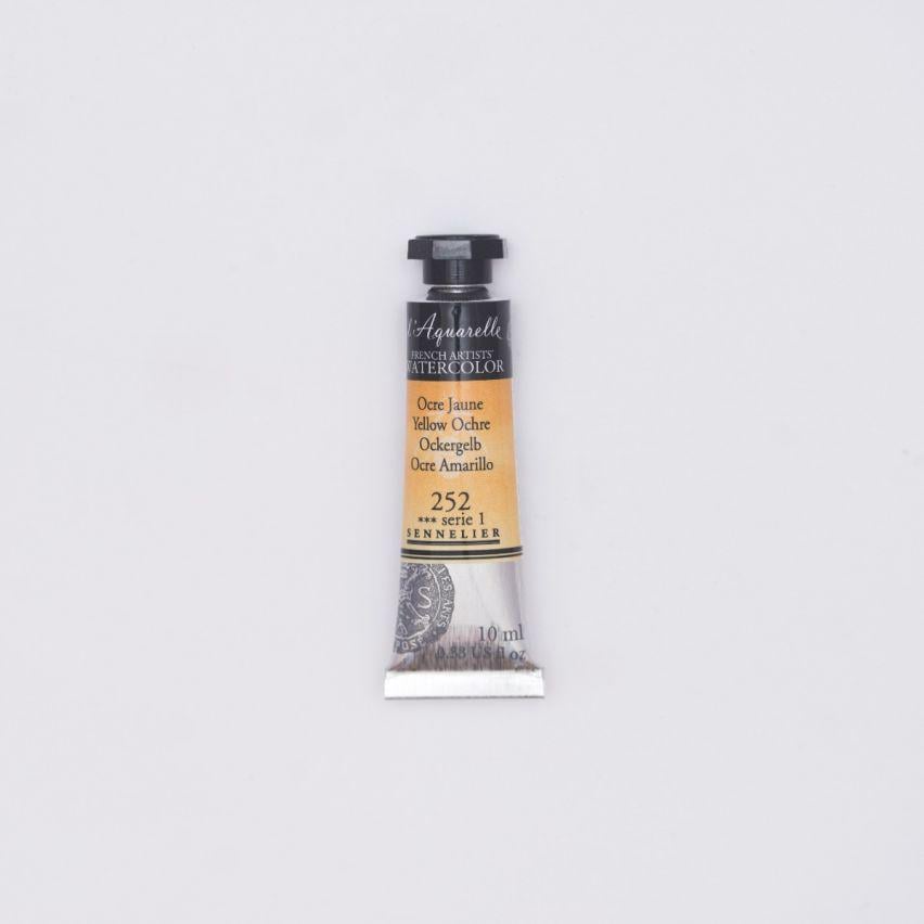 Акварель в тюбиках Sennelier L'Aquarelle S1 10 мл охра Жёлтый