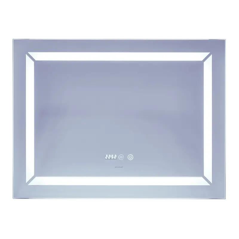ЗеркалоMixxus Light MR01 часы/ LED-подсветка/ антизапотевания 80x60 ЗеркалоMixxus Light MR01 часы/ LED-подсветка/ антизапотевания 80x60