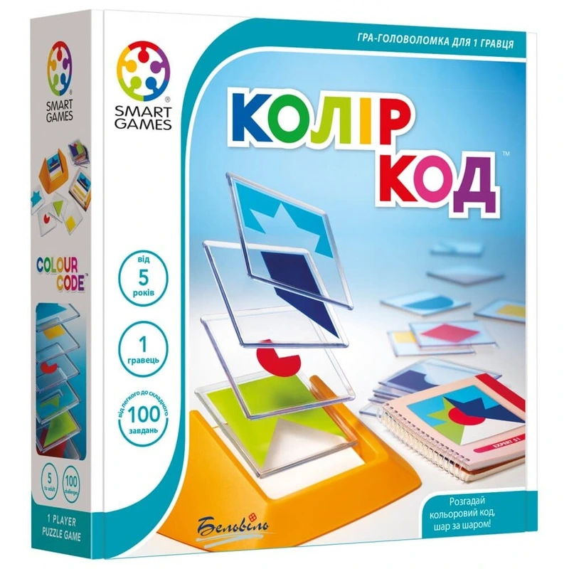Настільна гра "Колір код Colour Code УКР" (17173) Настільна гра "Колір код Colour Code УКР" (17173)