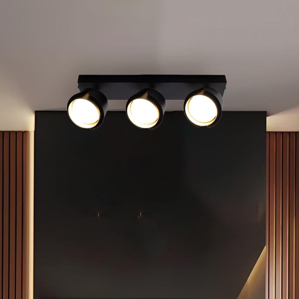 Світильник точковий ESLLSE TELA 3R DL GX53 400x100x135 мм Чорно-золотий (10534) - фото 6 Світильник точковий ESLLSE TELA 3R DL GX53 400x100x135 мм Чорно-золотий (10534) - фото 6