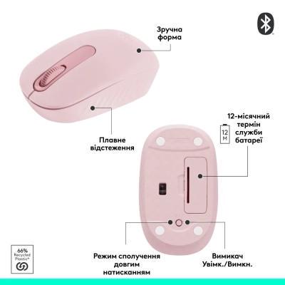 Компьютерная мышка Logitech M196 Bluetooth Rose (910-007461) - фото 6