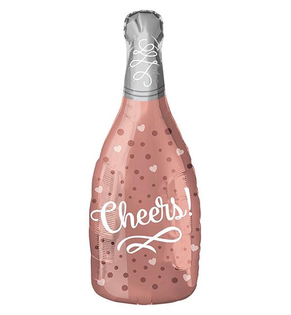 Воздушный шар Бутылка Cheers 25х66 см (12403755) Воздушный шар Бутылка Cheers 25х66 см (12403755)