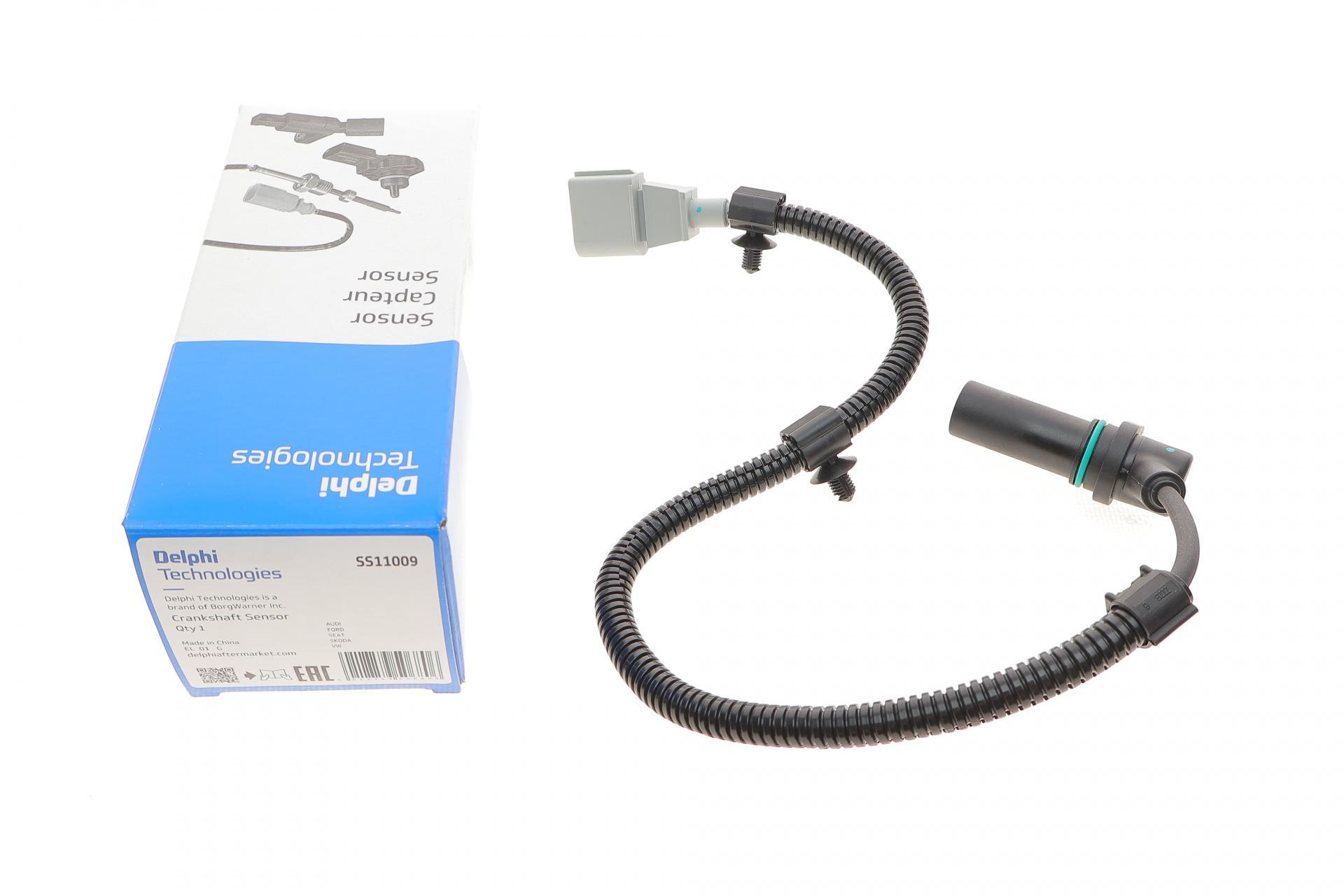 Датчик DELPHI положения коленвала VW T5 1,9TDi 03-09 (SS11009)