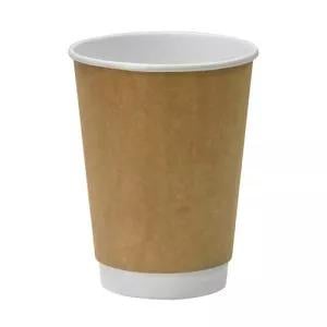 Склянка паперова двостінна Romus Євро Крафт 250 мл 25 шт. Білий (R25025772)