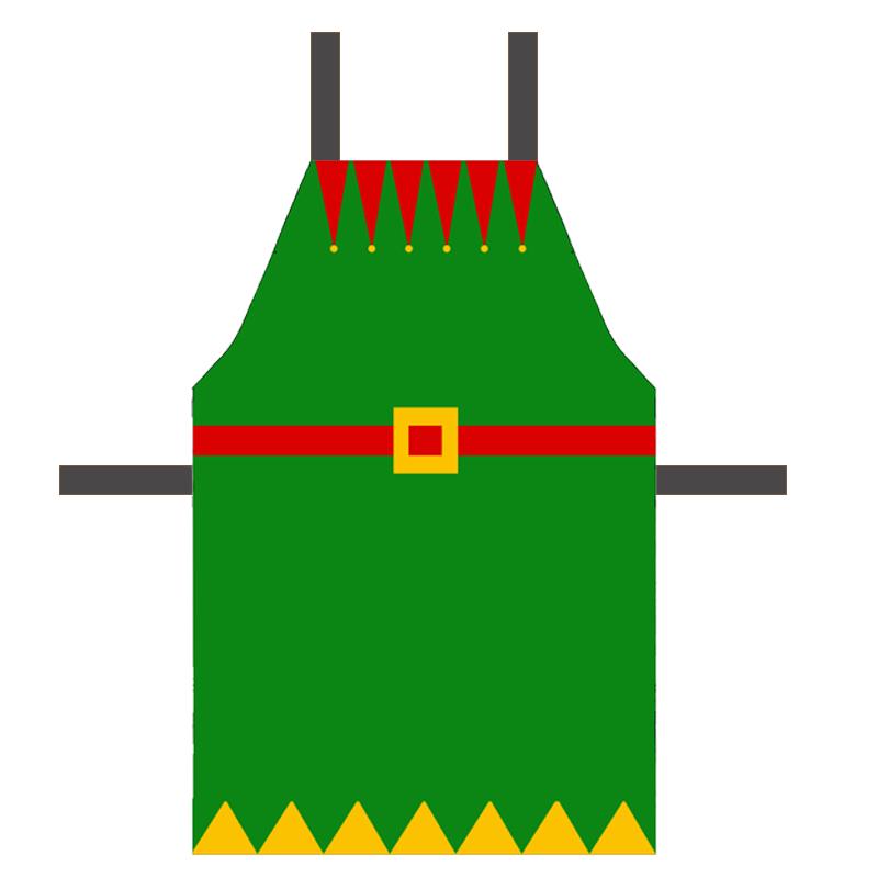 Фартук детский Сolorful Эльф 42х60 см (FRTCD_22NG002) - фото 1