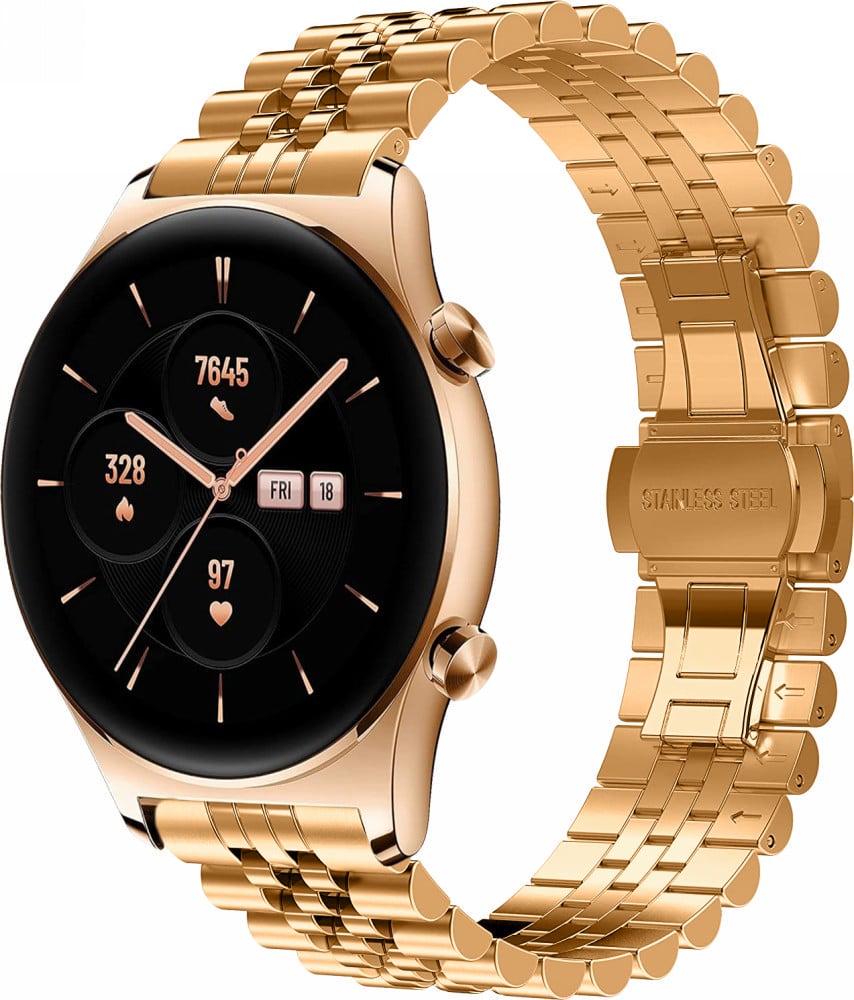 Браслет металлический Stech для Honor Watch GS 3 Rose Gold (39616-27)