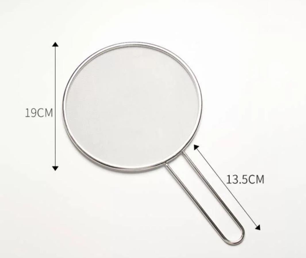 Екран від бризок з ручкою на сковороду 19 см (2783400572) - фото 2 Екран від бризок з ручкою на сковороду 19 см (2783400572) - фото 2