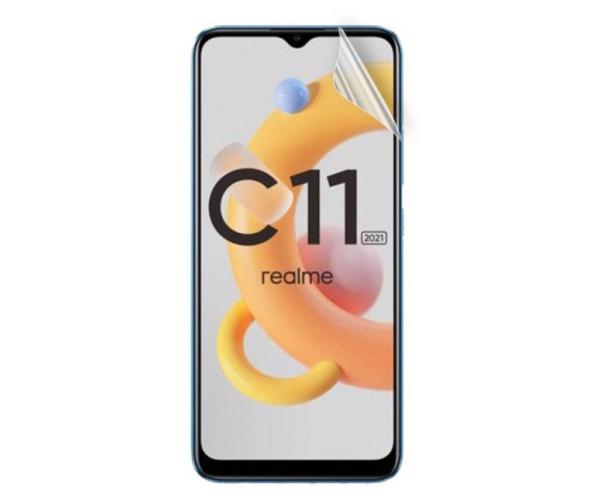 Протиударна гідрогелева плівка Hydrogel Film для Realme C11 2021, Transparent