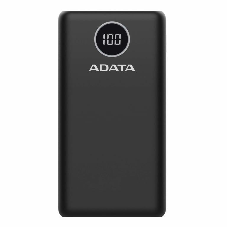 Повербанк Adata Powerbank P20000QCD 20000 mAh QC/PD Black (AP20000QCD-DGT-CBK)