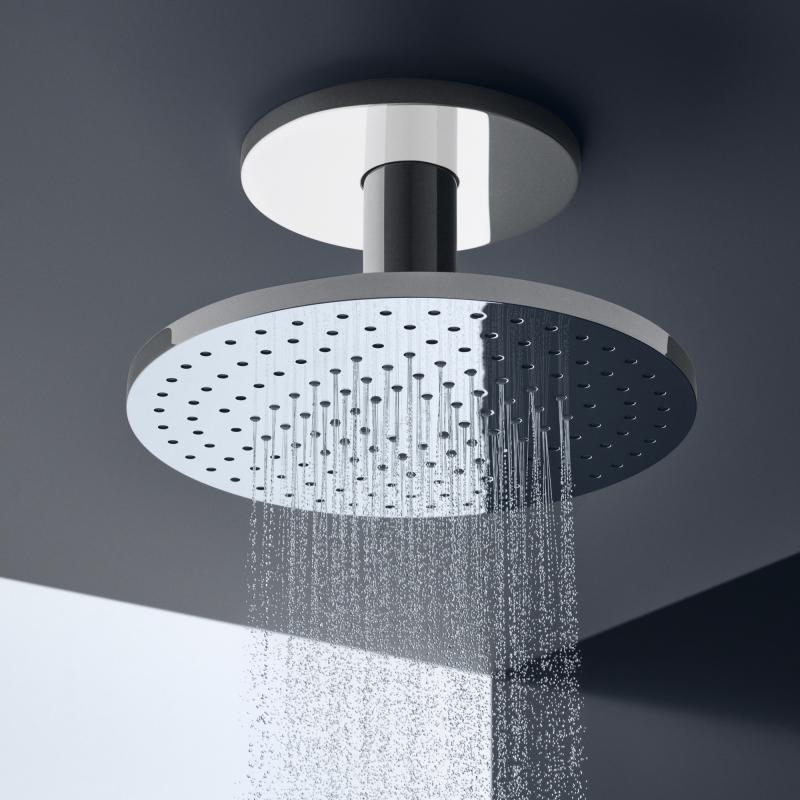 Душ верхний с кронштейном Hansgrohe AXOR ShowerSolutions 35286000 250 мм Хром (131339) - фото 3