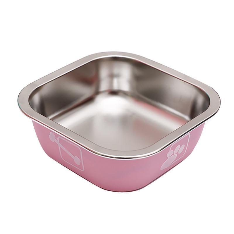 Миска Taotaopets 1910002 металлическая 160 мм Pink (2106001735)