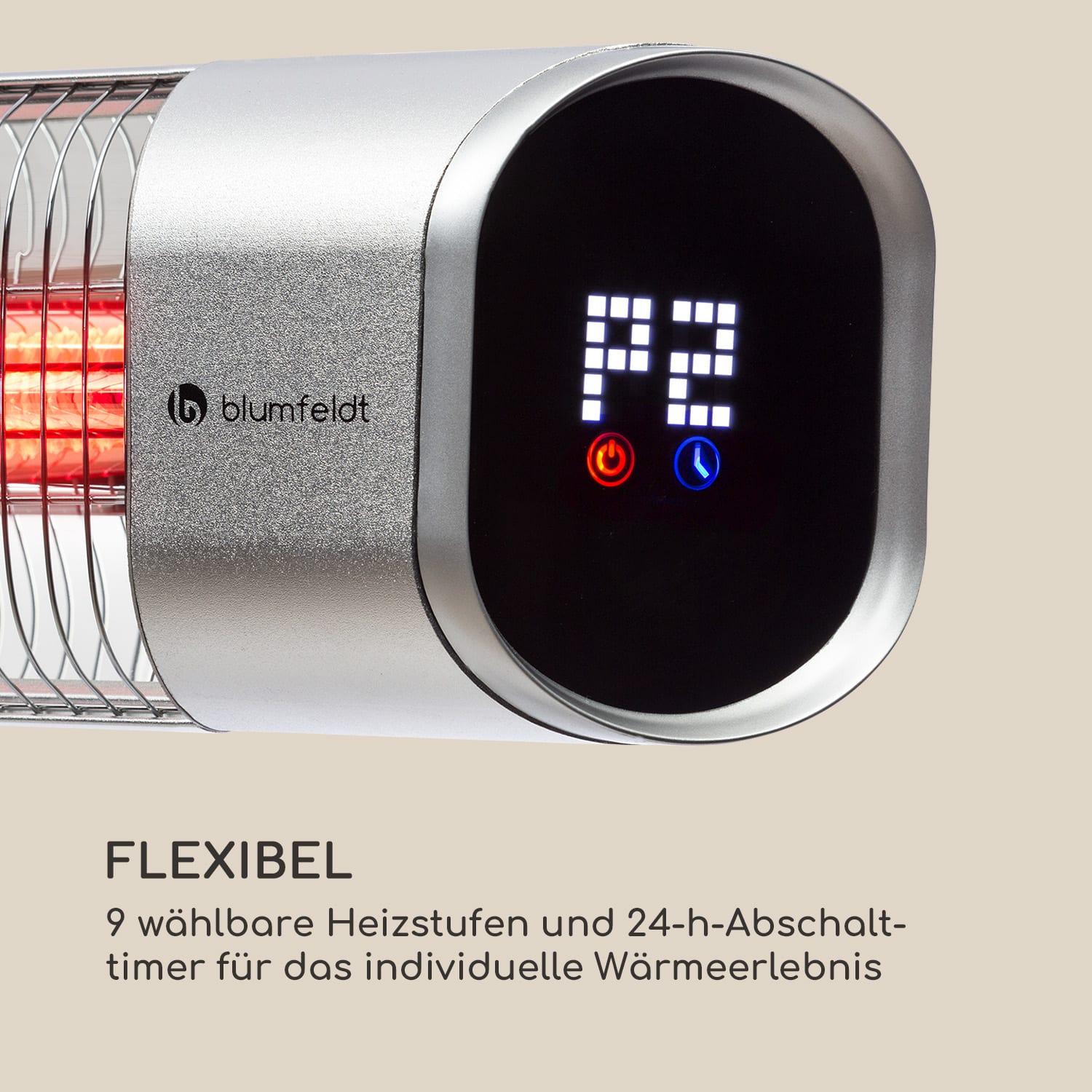 Інфрачервоний обігрівач Blumfeldt Dark Wave Stand (10033811) - фото 7