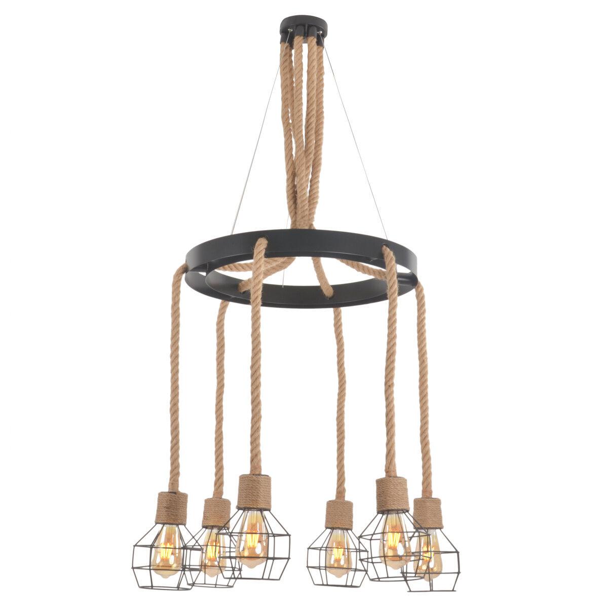 Люстра Sirius H686-6 на 6 лампочек (372237)