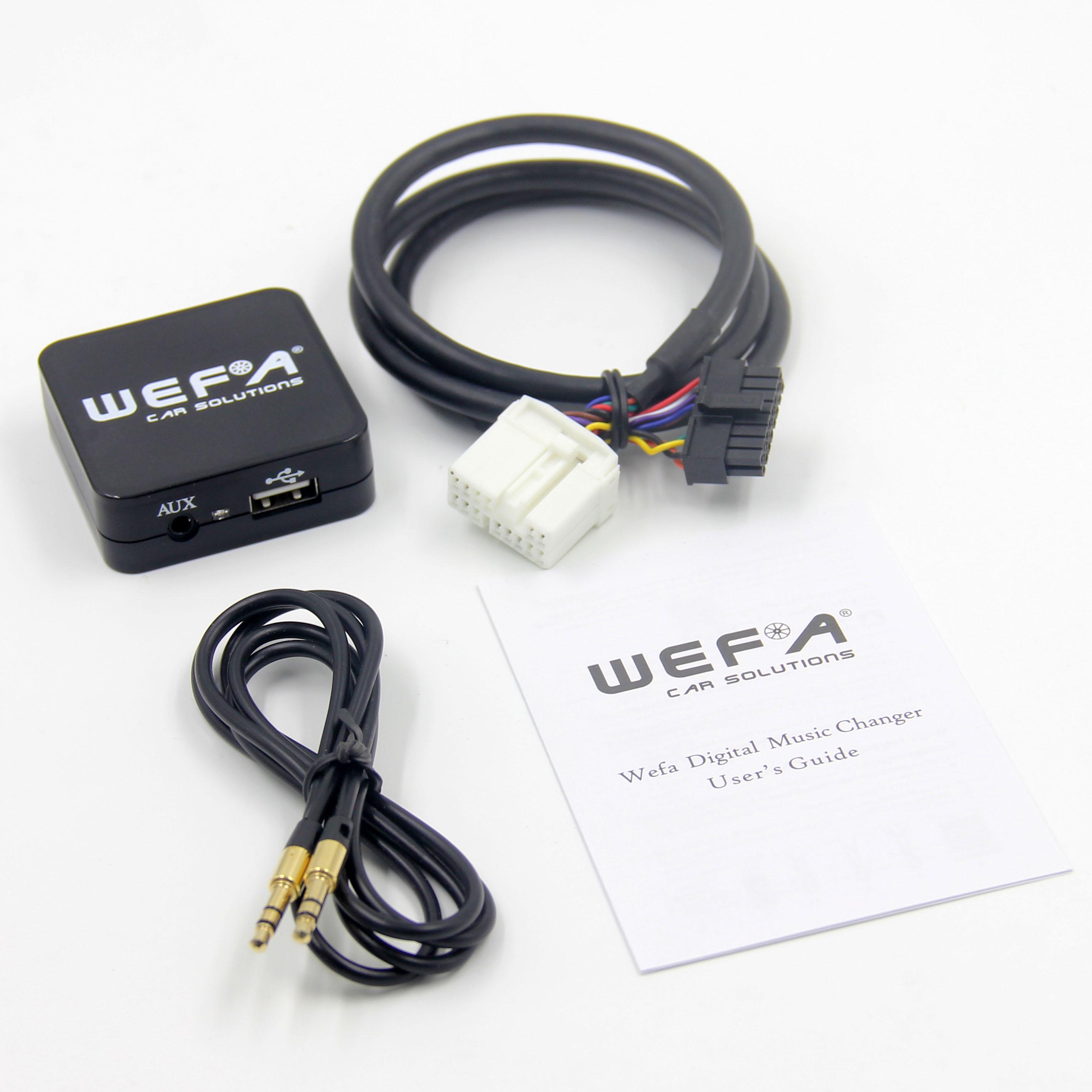 Автомобільний MP3 адаптер Wefa tech WF-605 MP3/USB/AUX для Honda 2.4