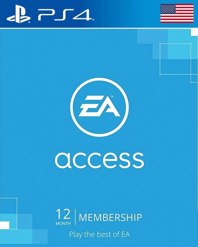 Подписка EA Access на 12 месяцев PS4 365 дней/12 месяцев для USA (26572586)