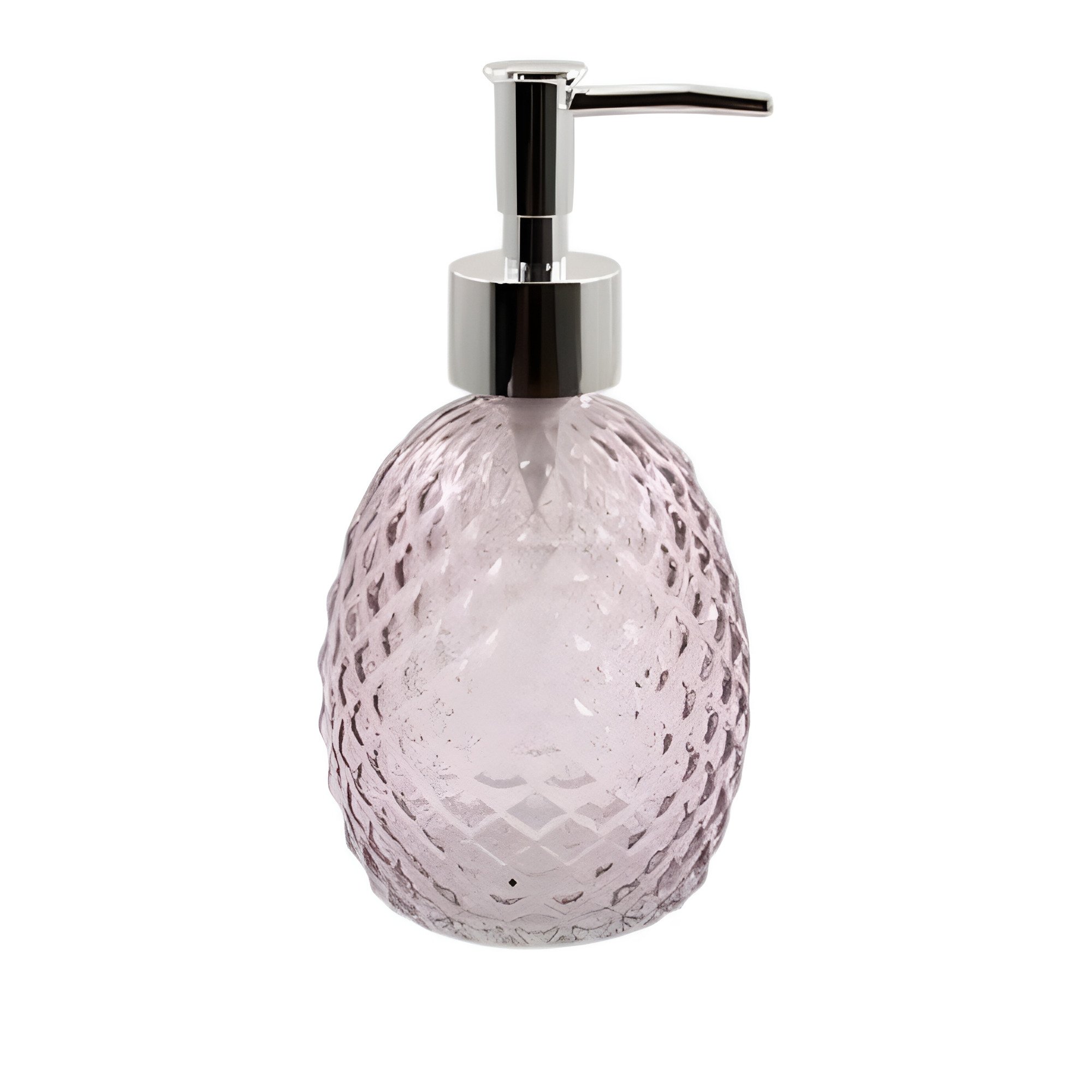 Дозатор для рідкого мила Stenson Color R92850 330 мл 17х9 см Прозоро-рожевий (24998916)