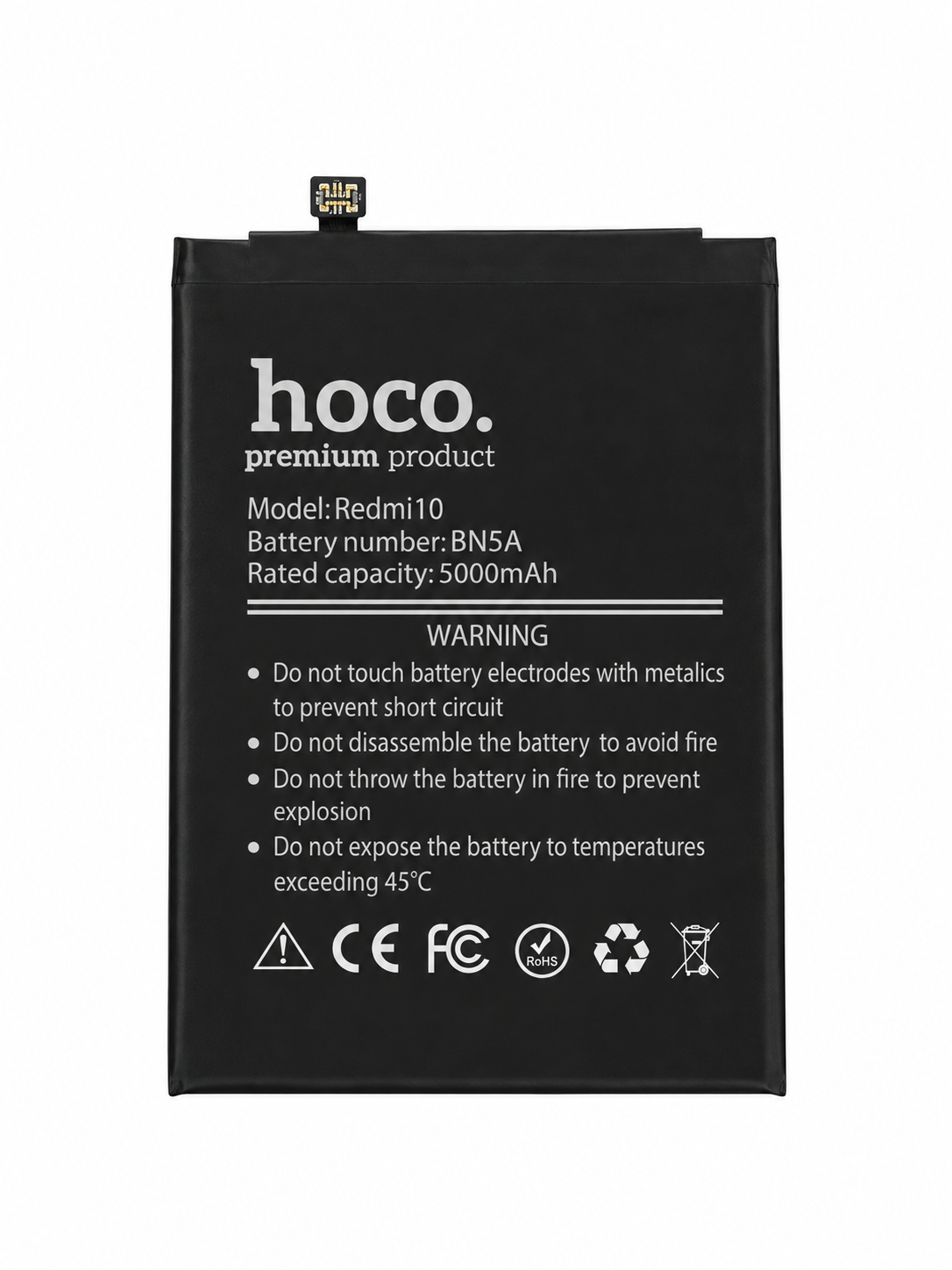 Аккумулятор Hoco BN5A для Xiaomi Redmi 10 (29769267)