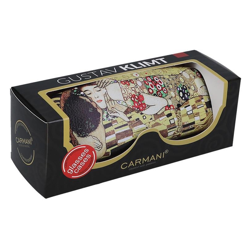Футляр для очков Carmani Г. Климт Поцелуй 16х6,5х4 см