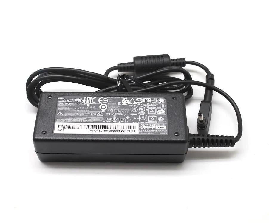 Адаптер питания для ноутбука Acer Chicony 45W KP.0450H.013 19V 2,37А 3х1,1 мм (03106)