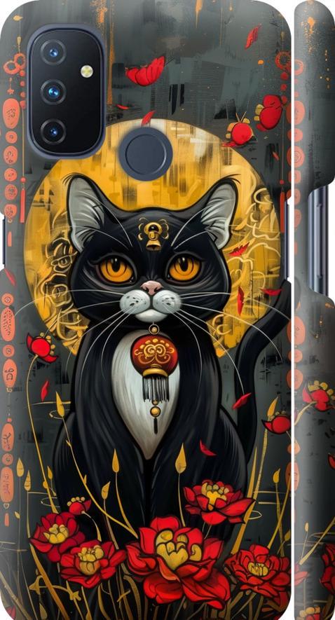 Чехол на OnePlus Nord N100 China Cat (6134m-2130-42517)