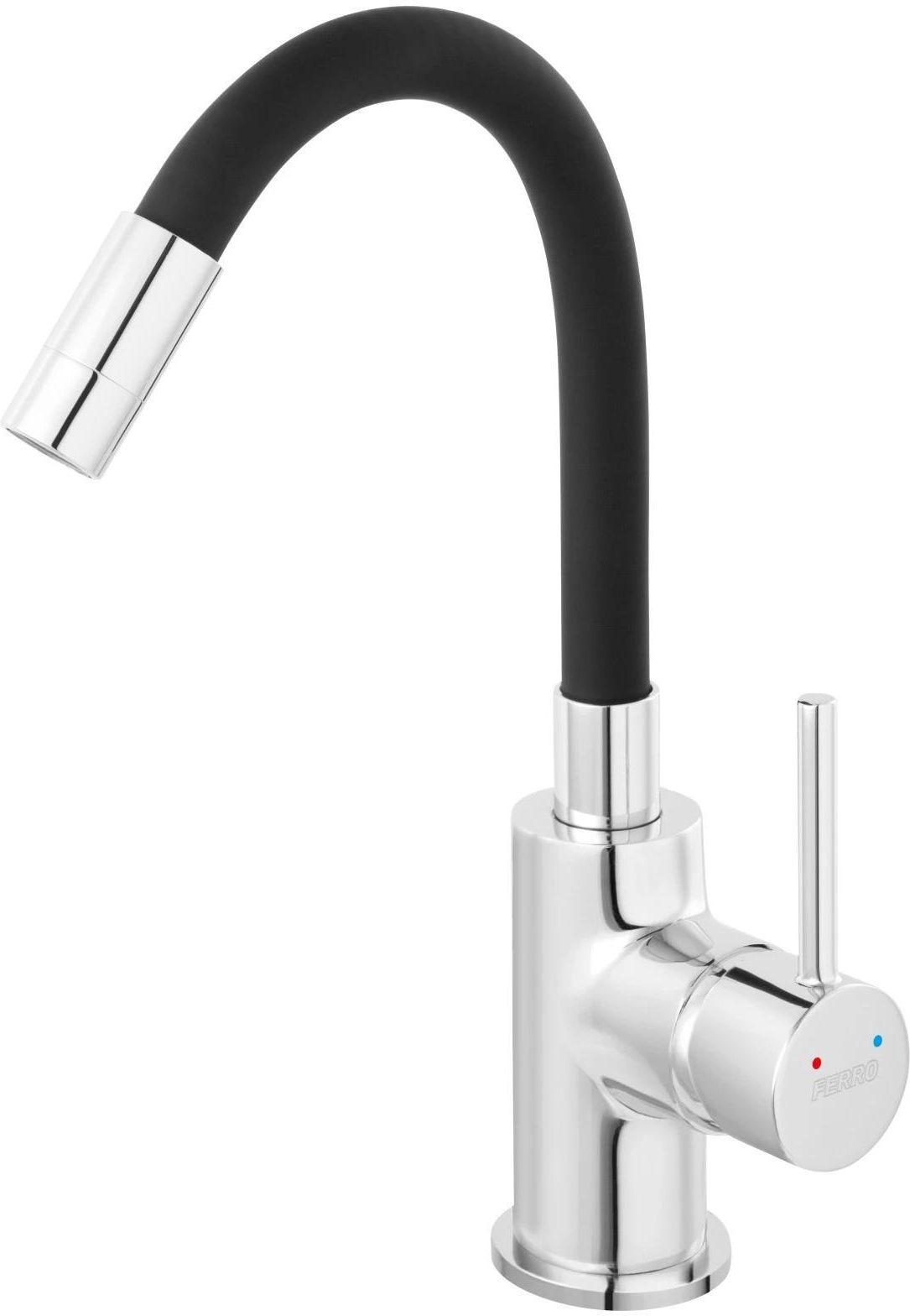 Смеситель для умывальника Ferro Fiesta Black (BFI2FB)