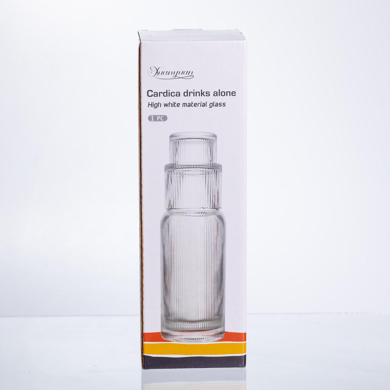 Кувшин для напитков 700 мл со стаканом 1 шт. Прозрачный (HP-19-L2) - фото 4