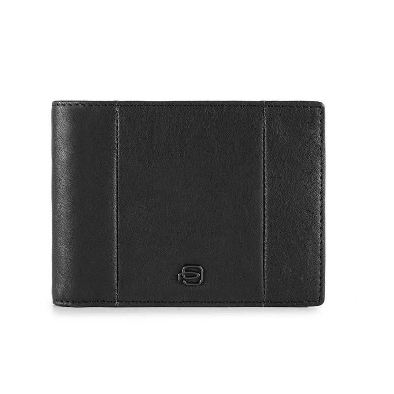 Портмоне Piquadro Brief с отделением для монет и RFID защитой Black (PU1239BRR_N) - фото 1