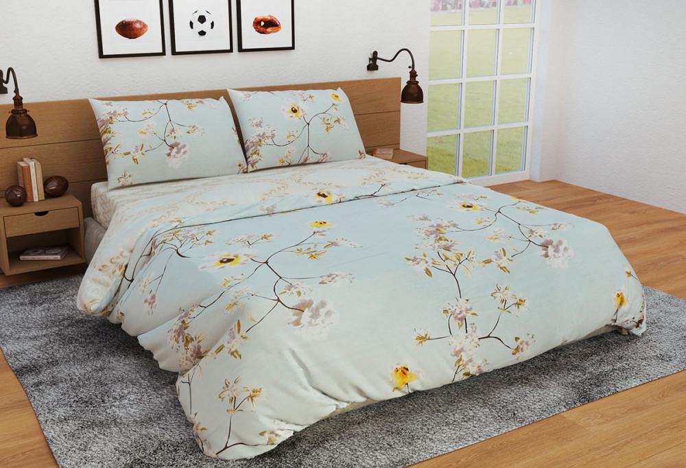 Постельное белье Лелека ранфорс 544Д полуторное (2000025764)