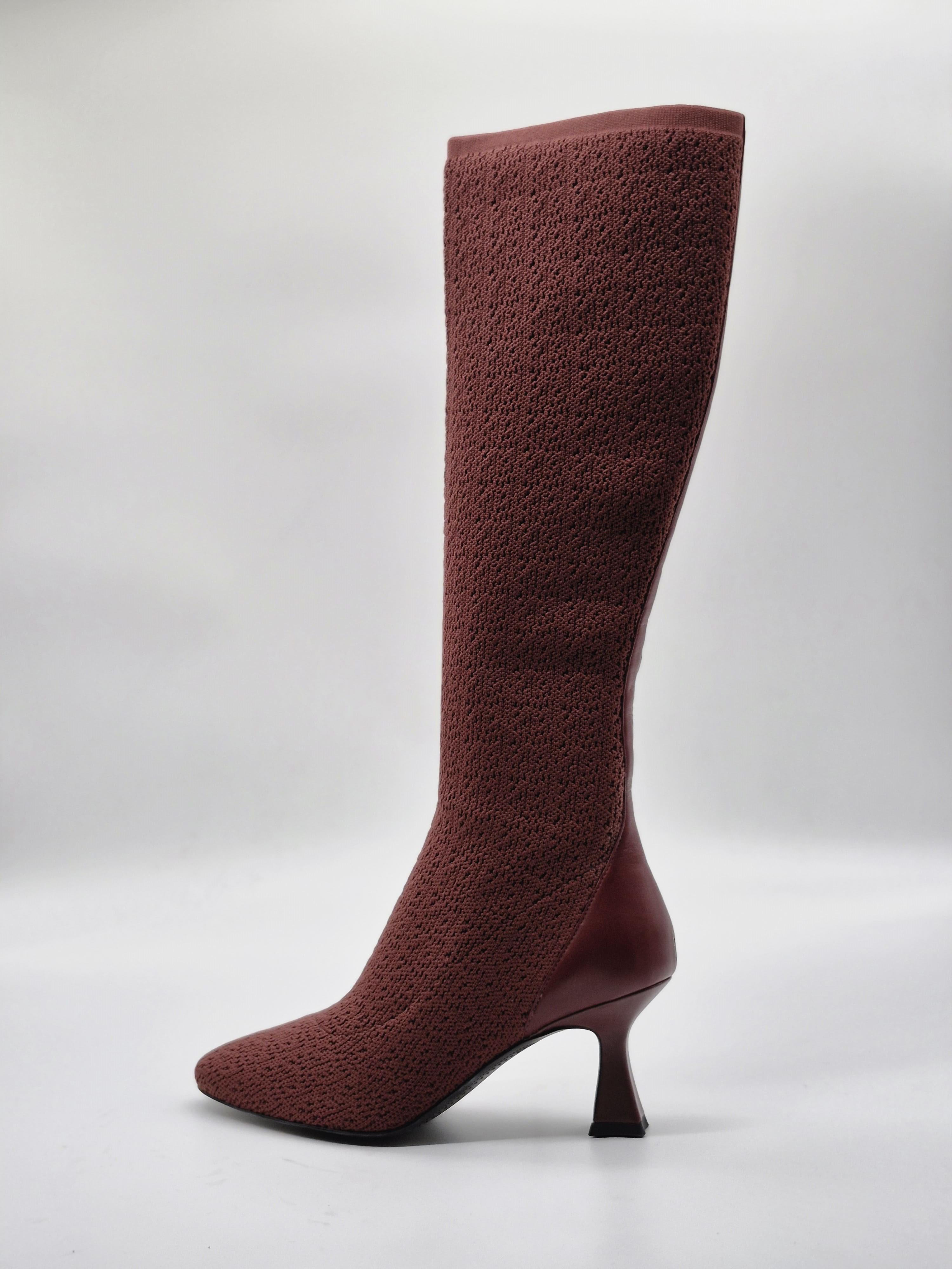 Чоботи жіночі What For Lamis р. 36 Бургунді - фото 6