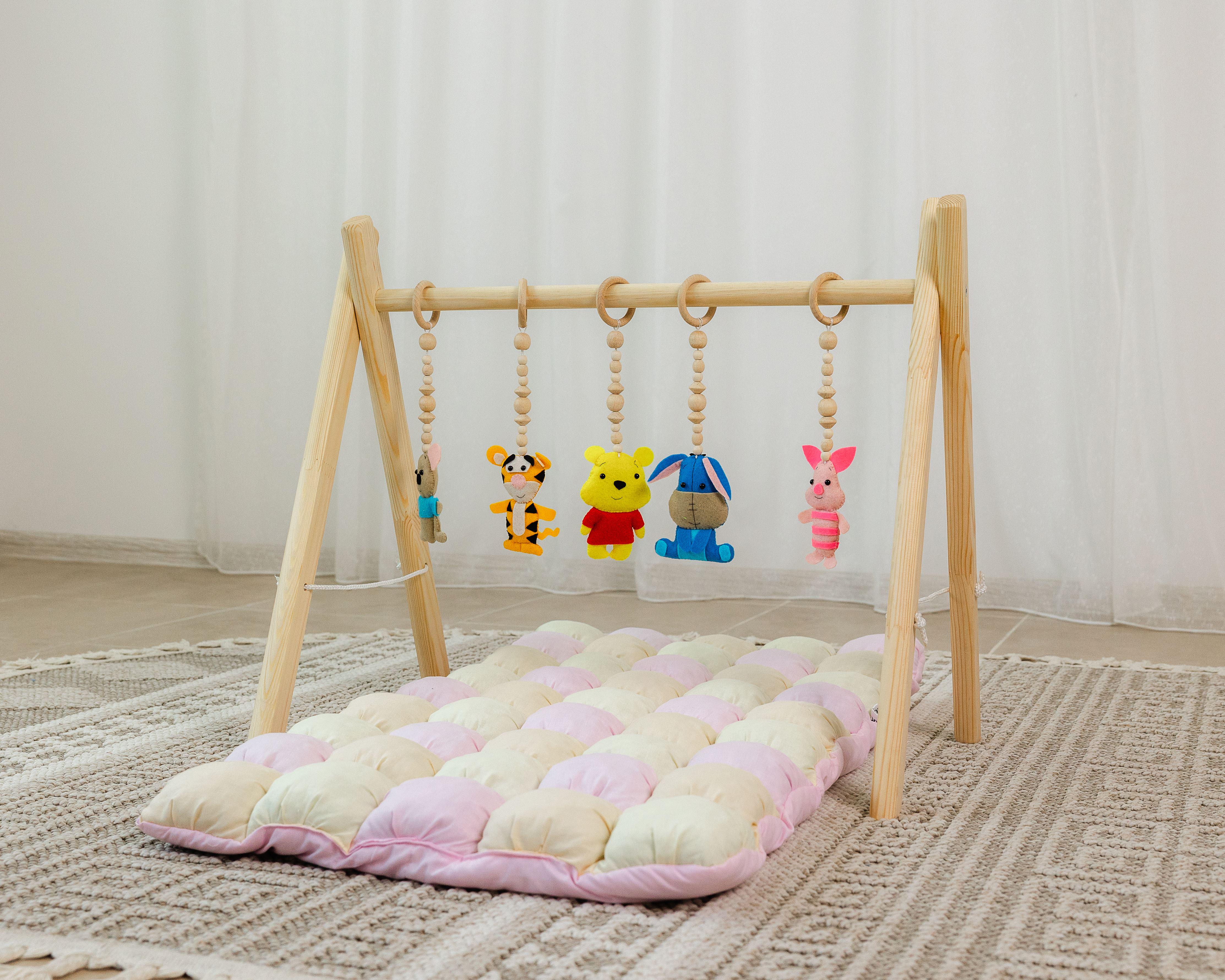 Мобиль детский напольный Винни Пух с матрасиком Алиса (0002257)