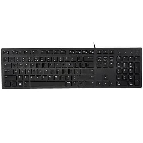 Клавиатура Dell Multimedia Keyboard-KB216 USB Black (580-AHHE) - фото 1