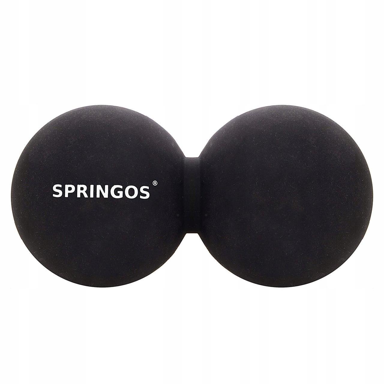 Массажный мяч двойной Springos Lacrosse Double Ball FA0053 6,5x13 см