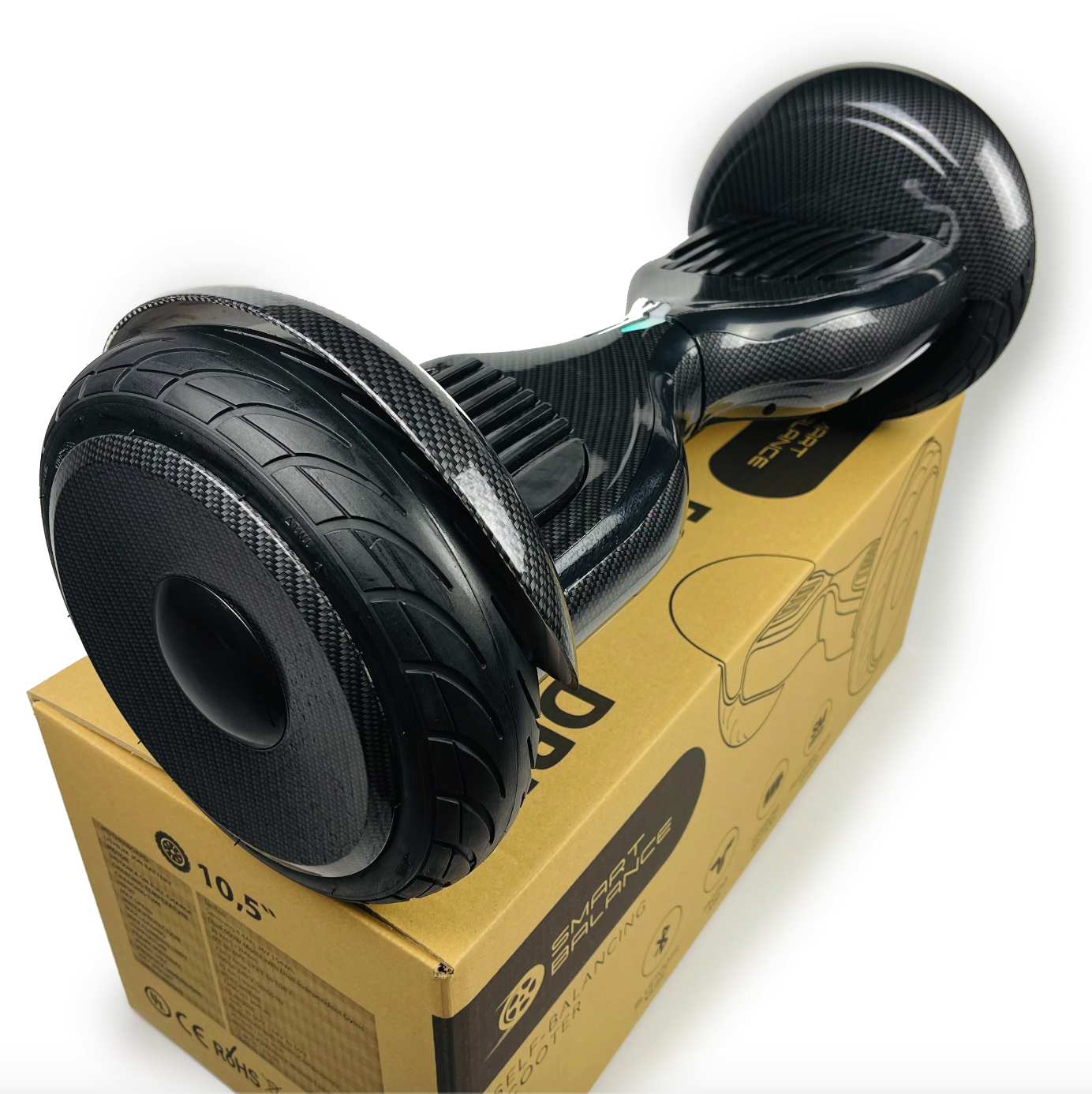 Гироборд Smart Balance 10.5" PRO 2021 Карбон