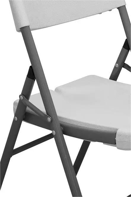 Стілець туристичний зі спинкою Time Eco TE-1810 складаний пластиковий Білий (4820211100193) - фото 3 Стілець туристичний зі спинкою Time Eco TE-1810 складаний пластиковий Білий (4820211100193) - фото 3