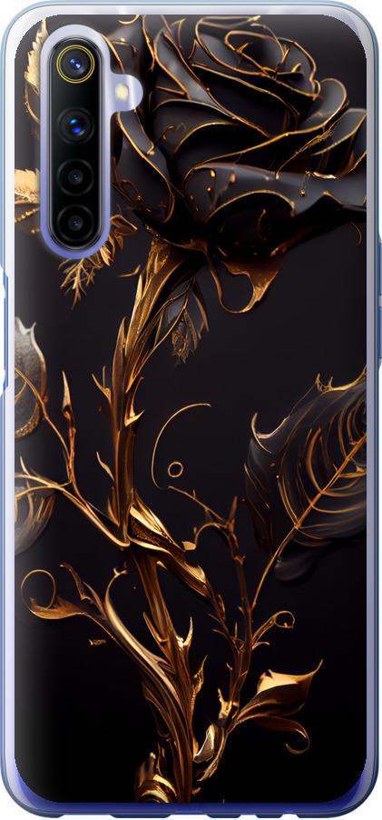 Чехол на Realme 6 Роза 3 (5552u-1913-42517)