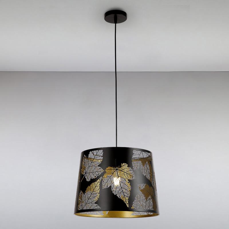 Люстра подвесная абажур Light House LS-14645-1 Черный