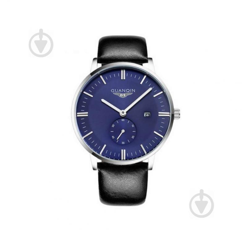 Часы GUANQIN GQ13001 CL Silver-Blue (GQ13001SBlBl)