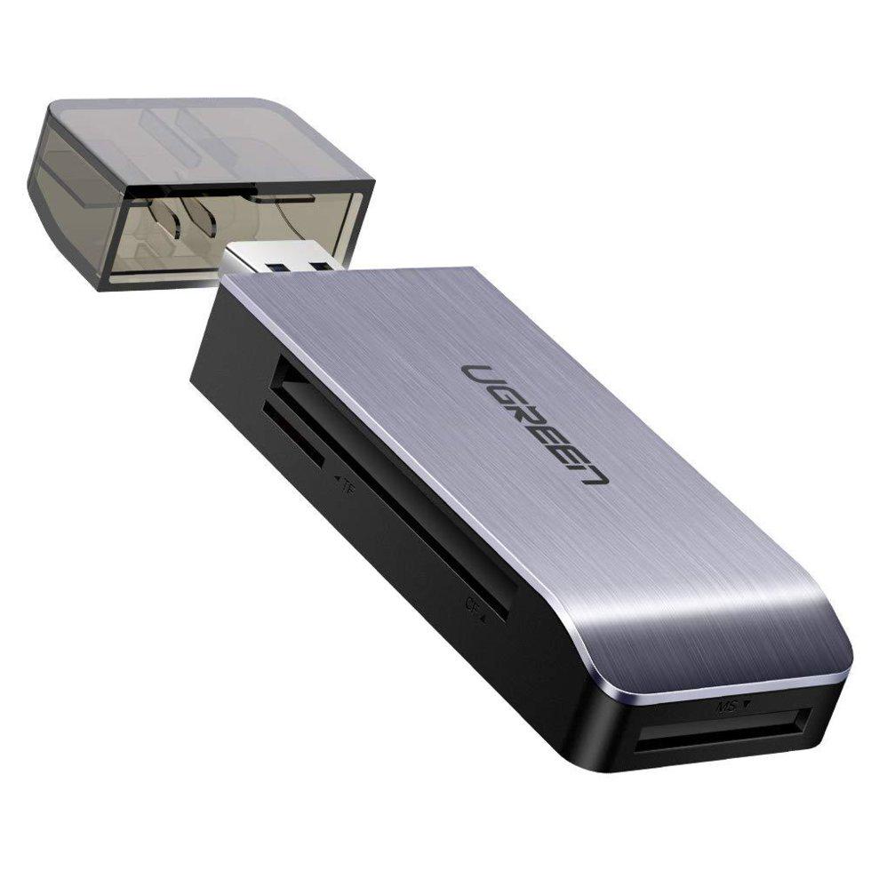 Картридер UGREEN TF/SD/MS/CF USB (50541)