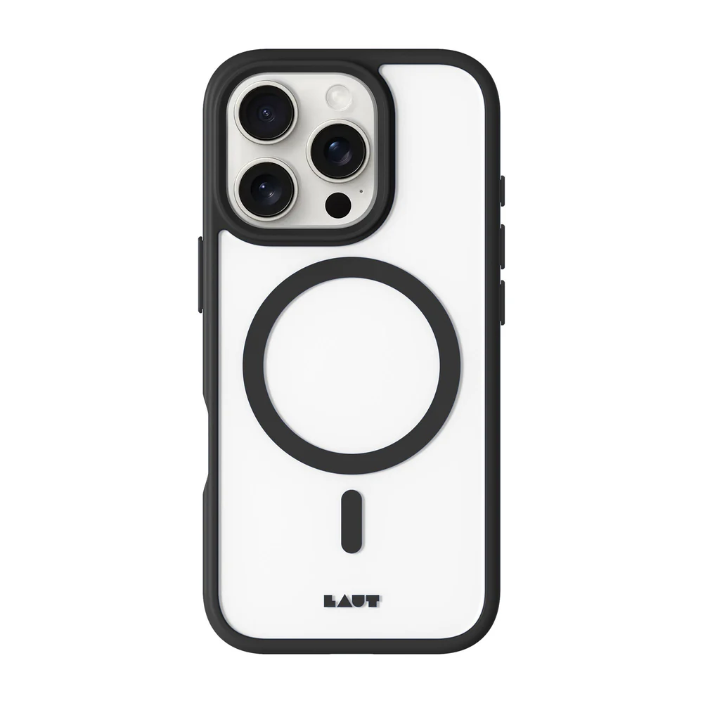 Чехол-накладка Laut Huex Protect for iPhone 16 Pro Max with MagSafe, Black (L_IP24D_HPT_BK)