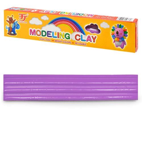 Пластилін Stenson Modeling Clay ST02294 75 г Фіолетовий (11120213)