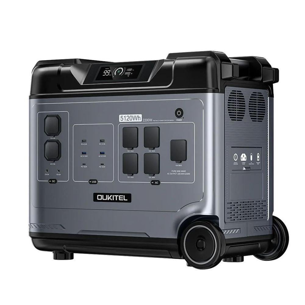Портативная зарядная станция Oukitel P5000E Pro 4000W 5120Wh (42-00146)