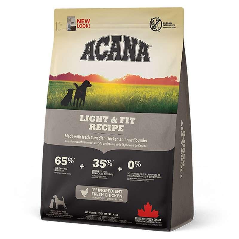 Корм сухий для дорослих собак з надлишковою вагою ACANA Light & Fit Recipe з м'ясом курчат 340 гу (a51235) - фото 7 Корм сухий для дорослих собак з надлишковою вагою ACANA Light & Fit Recipe з м'ясом курчат 340 гу (a51235) - фото 7