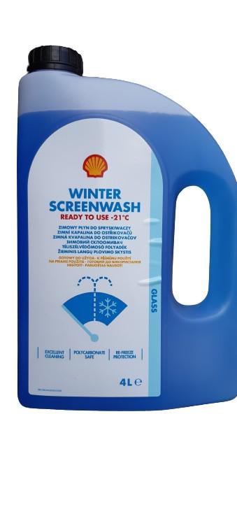 Омивач скла зимовий Shell - 21 °C 4 л