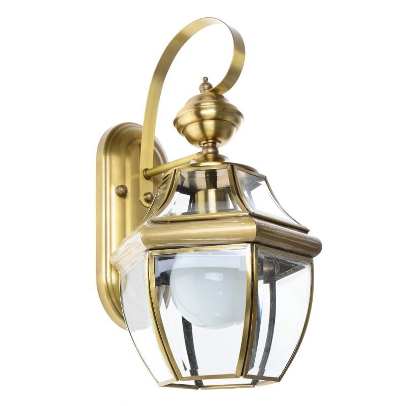 Світильник настінний фасадний Brille накладний GL-39 AM E27