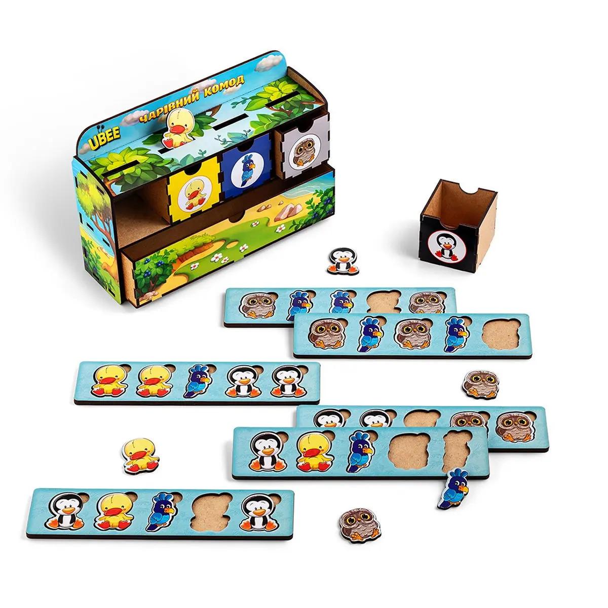 Настільна гра Ubumblebees Птахи Різнокольоровий (SR-113-N-58)