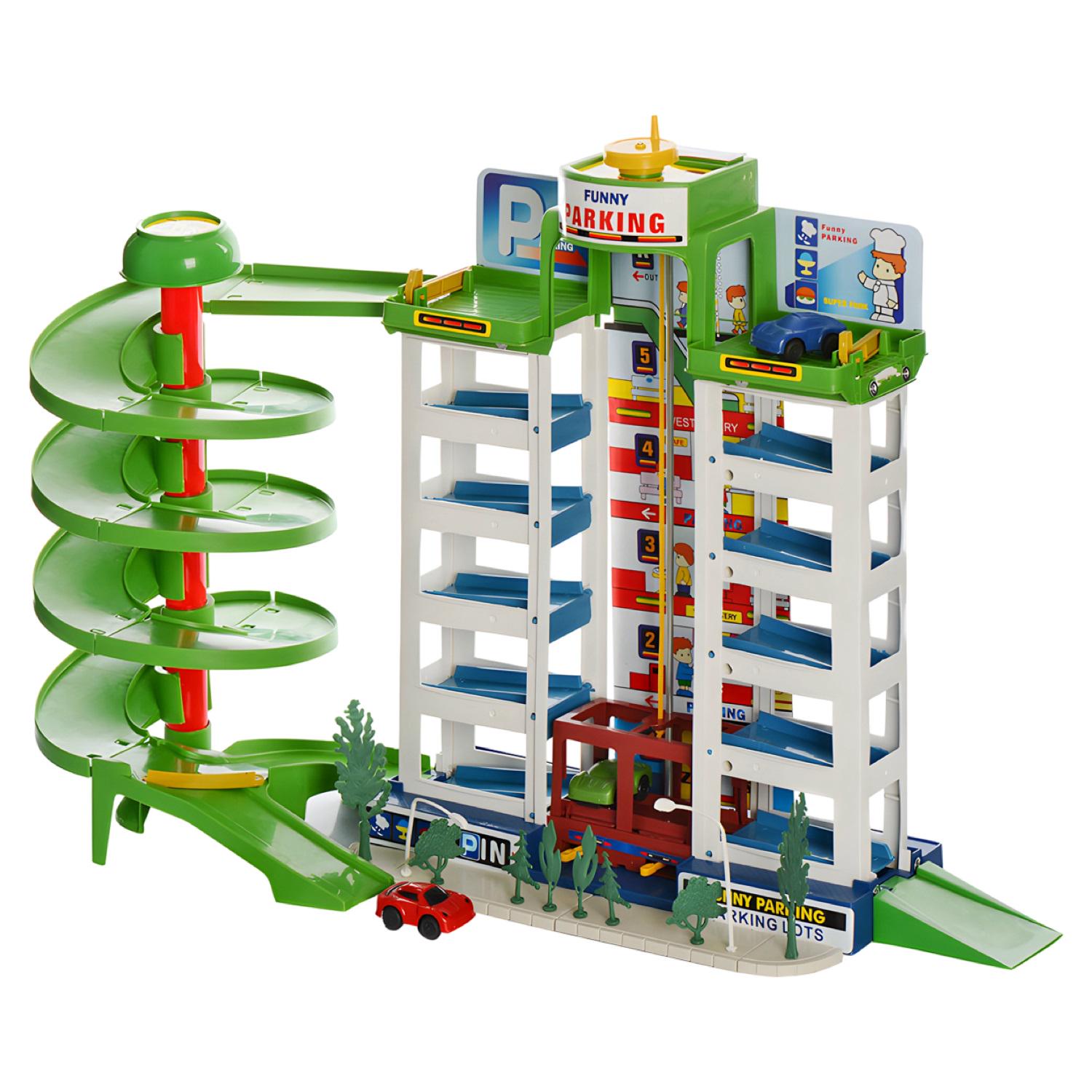Дитячий набір Мега парковка з машинками 6 поверхів (922)
