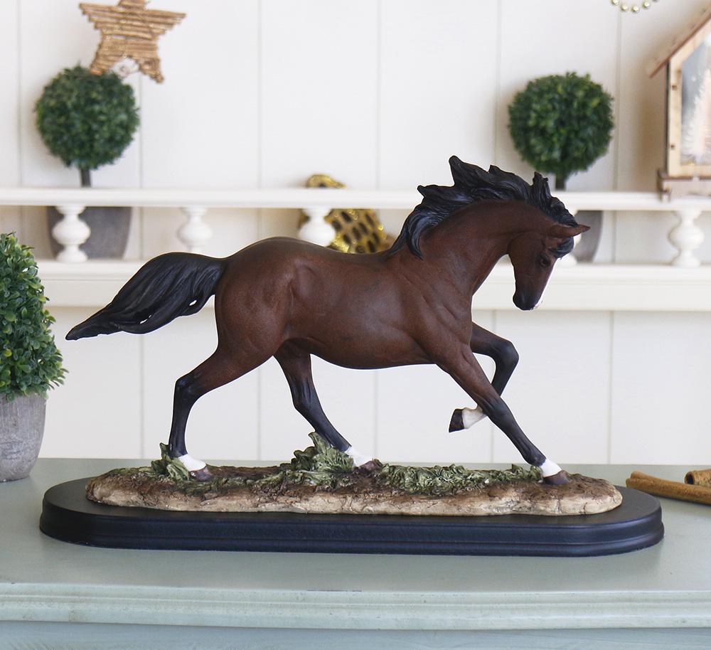 Статуетка "Кінь на скаку" 30x19x10 см Гранд Презент SM00554D